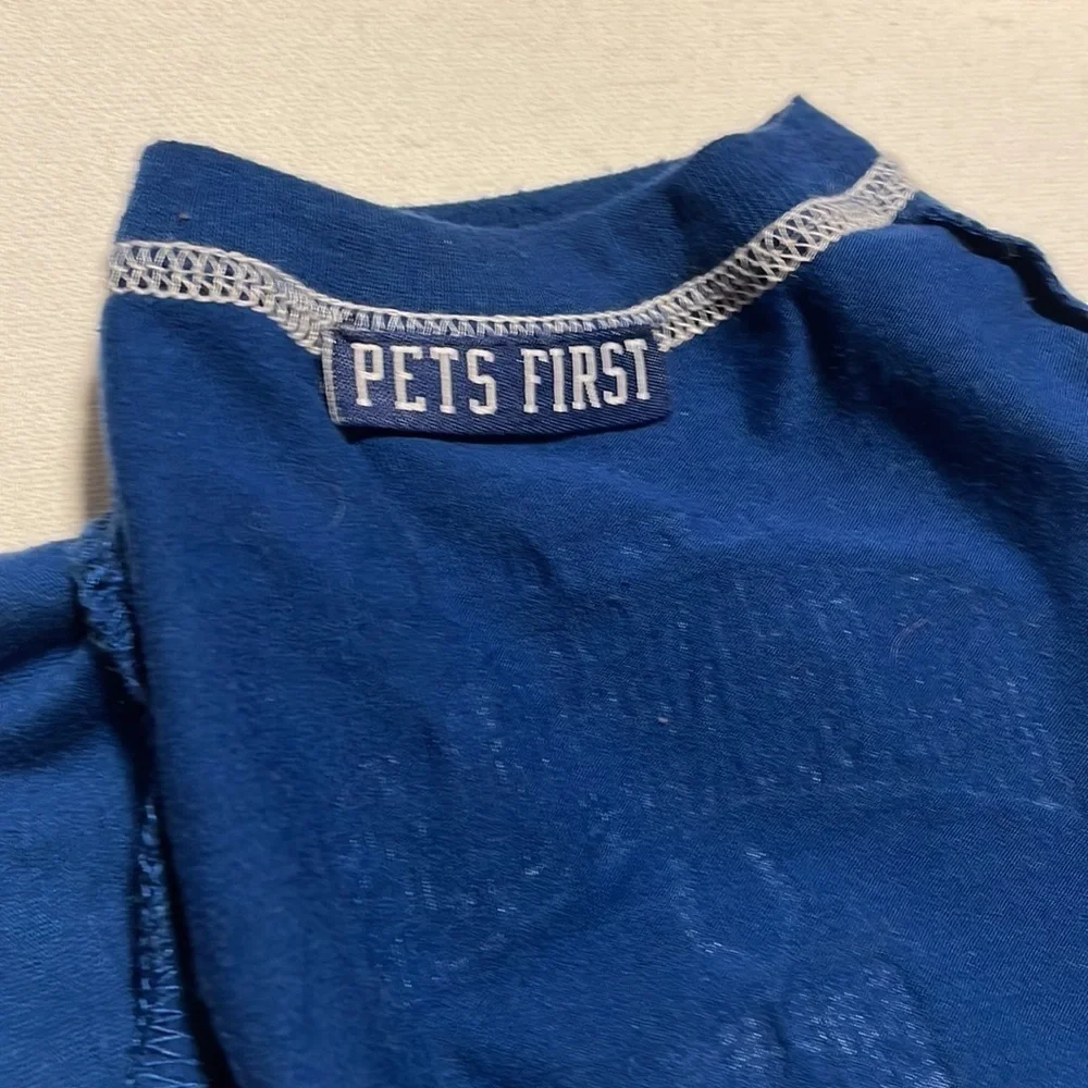Pets First top unisex Indianapolis Colts football NFL fan gear shirt Size XS